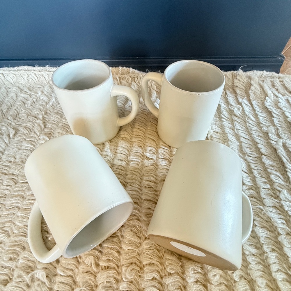 4 Threshold mugs -  Ceramic Mug Set